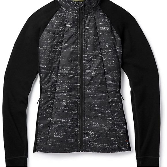 Smartwool Women’s Smartloft 60 Jacket in Black/Grey Women’s Size Large - Picture 1 of 7
